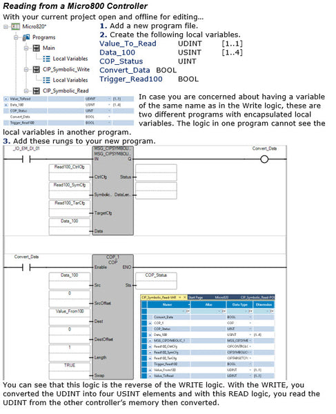 57 - NEW!!! Part #2 Fundamentals of PLCs using Connected Components Workbench 3rd Edition w/Micro800 Controllers