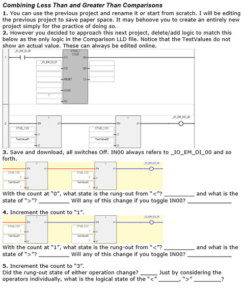 57 - NEW!!! Part #2 Fundamentals of PLCs using Connected Components Workbench 3rd Edition w/Micro800 Controllers