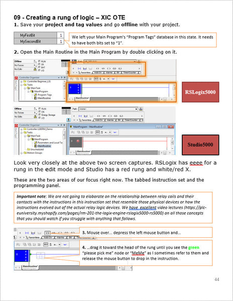 70A_2026 - Studio5000 -  RSLogix5000 Complete Learning Series - Volume #1  2026 Edition
